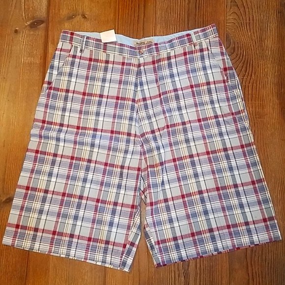 Plaid Dress Shorts - Picture 1 of 7